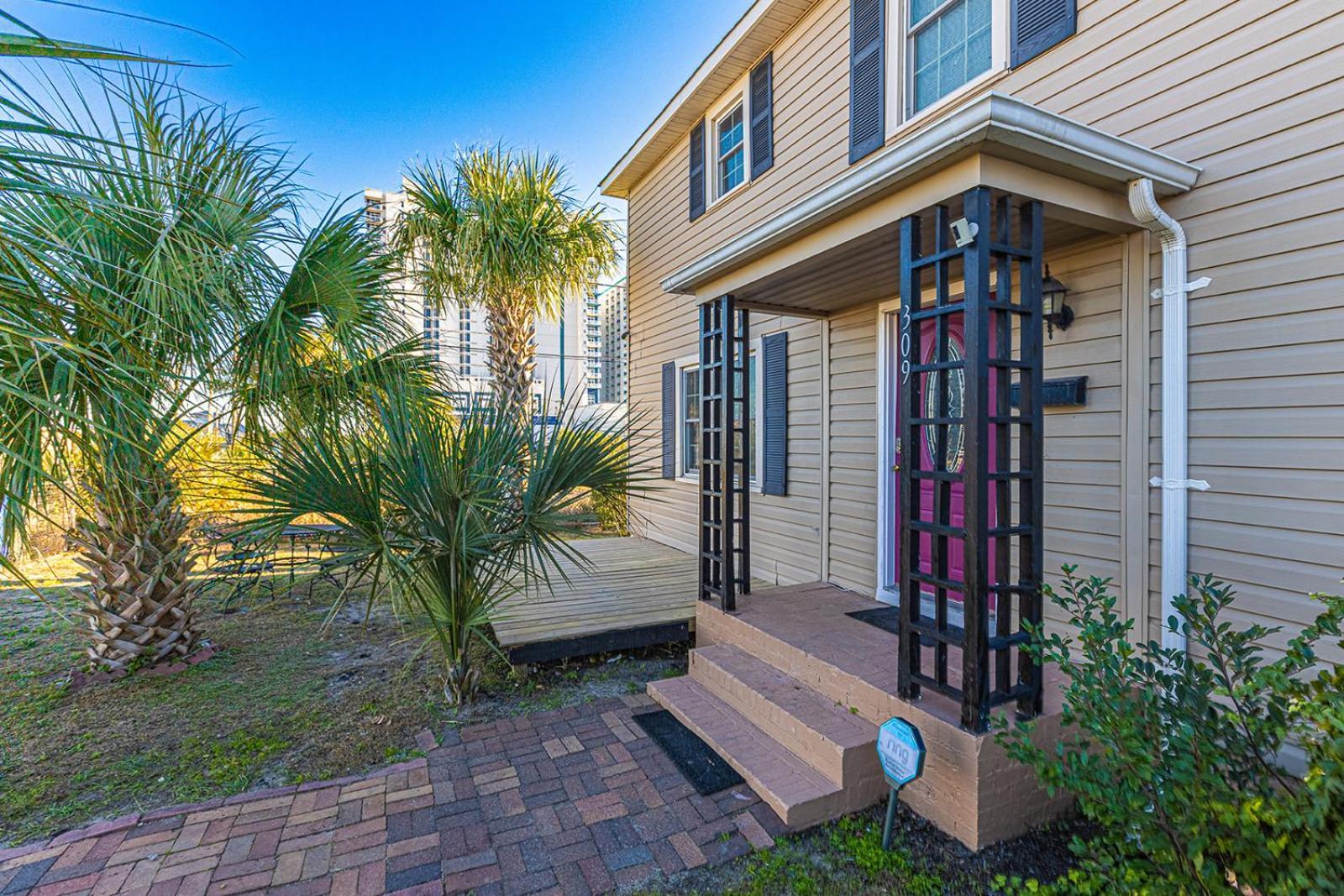 Dazzling Centrally Located Ocean View W 2 Kings, Huge Private Yard, 2 Decks, Firepit, Bbq 默特尔比奇 外观 照片